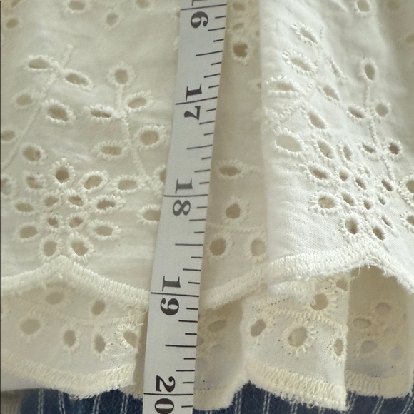 Chic White Ruffle Mini Dress - Picture 10 of 10